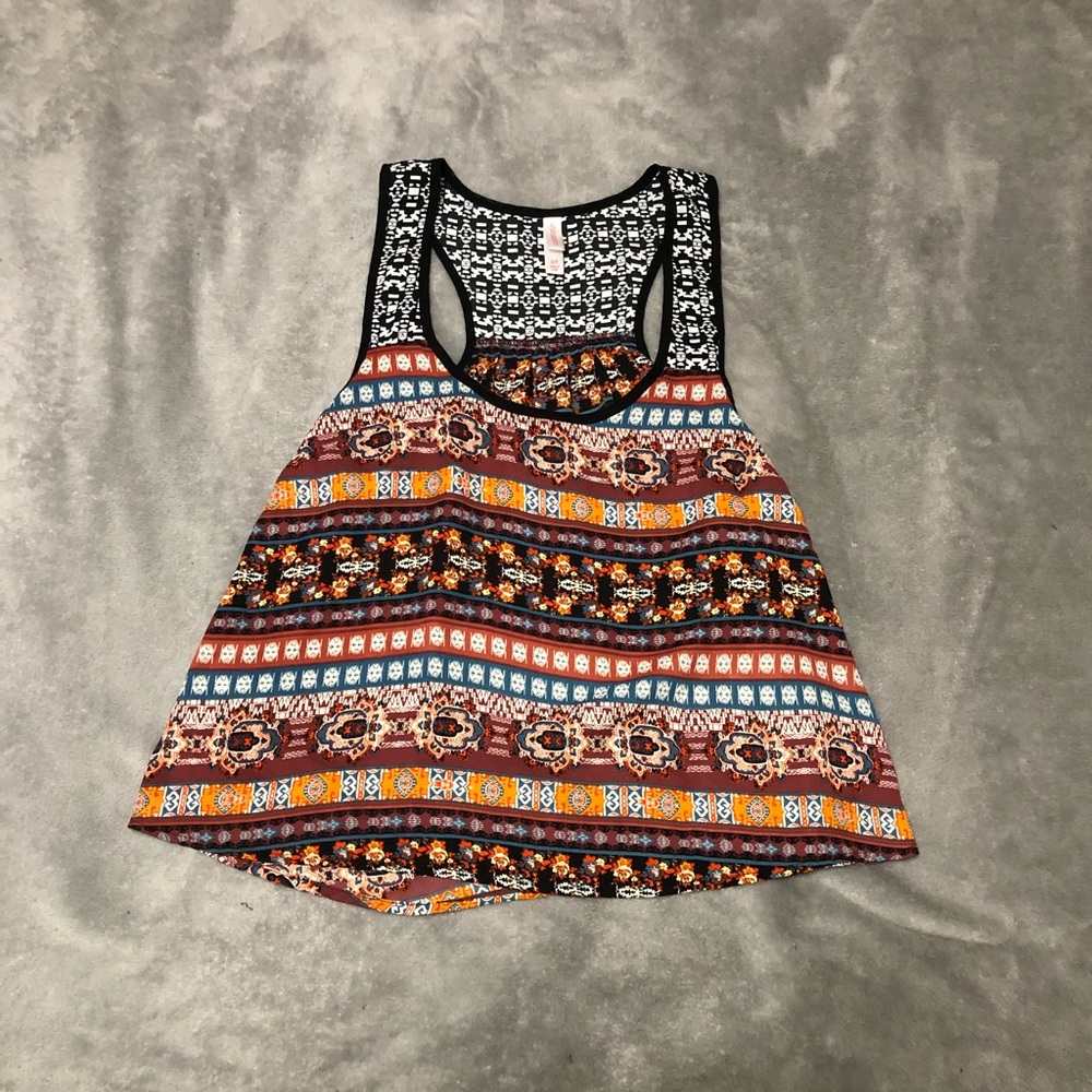 Flowy crop top